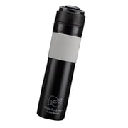 simhoa Mini Manual Coffee Maker Hand Operated Coffee Machine For Travelling Black