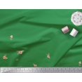 thumbnail image 2 of Soimoi polyester Crepe Fabric Leaves & Flower Panel Printed Fabric 1 Yard 42 Inch Wide, 2 of 3