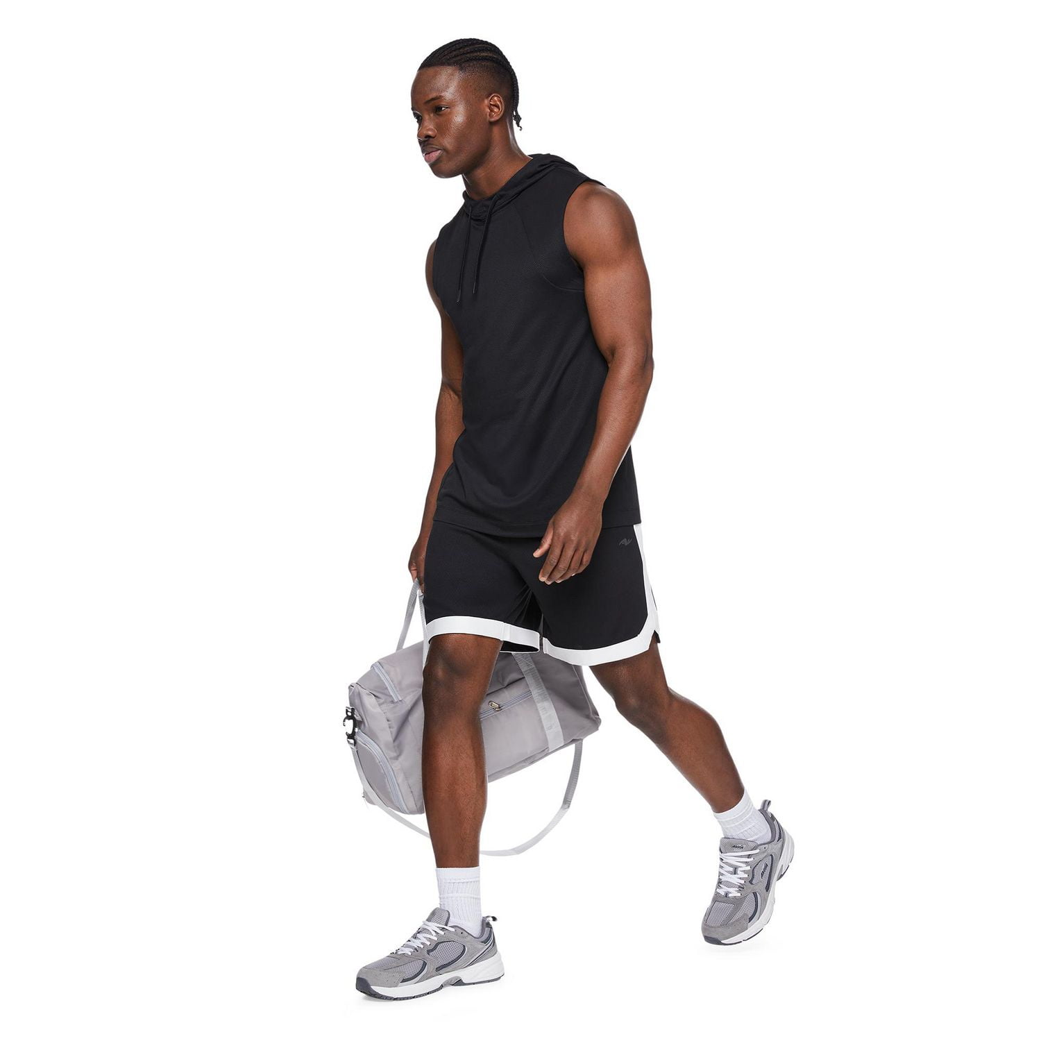 Débardeur de musculation à capuchon Athletic Works pour hommes