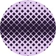 thumbnail image 1 of Ahgly Tapis Rond Lavable en Machine Intérieur Transitionnel Fleur Rose, 6 Pieds Rond, 1 of 7