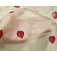 thumbnail image 4 of oneOone Silk Tabby Fabric Strawberry Fruit Decor Fabric Printed BTY 42 Inch Wide, 4 of 4