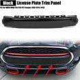 thumbnail image 2 of Front Bumper License Plate Trim Panel Number Plate Cover  For BMW Mini Cooper F55 F56 F57 JCW 2014-2018, 2 of 7