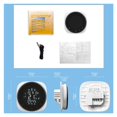 thumbnail image 5 of Tuya Smart Wifi Thermostat Temperature Controller For Water/Electric Floor Heating/Water Gas Boiler Works ,Easy to Install, 5 of 5