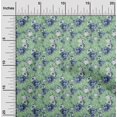 thumbnail image 2 of oneOone Silk Tabby Green Fabric Florals Sewing Craft Projects Fabric Prints By Yard 42 Inch Wide, 2 of 4