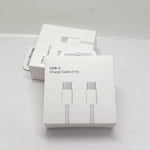 Original: ANGLAIS USB-C Câble pour Apple IPHONE 15 Pro Max PD 60W Chargement rapide pour Huawei pour Xiaomi pour Samsung Type C Accessoires de câble de tissage (2m)