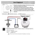thumbnail image 4 of 52mm Fuel Level Gauge Water Level Meter Fit For 0-190 Ohm 240-33 Ohm Stainless Steel Liquid Level Sensor ,Easy to Install, 4 of 5