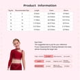 thumbnail image 5 of Manyakai Kids Girls Shiny Rhinestone Jazz Latin Modern Lyrical Dance Crop Tops Irregular Shoulder Pink 14, 5 of 5