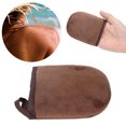 thumbnail image 2 of Mitaine d'Auto-bronzage pour Auto-Bronzage, Mitaine d'Auto-bronzage pour l'Application de l'Auto-bronzage, Applicateur de Lotion Mitaine d'Auto-bronzage Floquée Petite Mitaine d'Auto-bronzage Sans Soleil, Lavable et Réutilisable (Brun), 2 of 6
