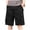 Black, variant on LOVZFMLL Men's Causal Cargo Shorts, Summer Loose Fit Men's Shorts, Workout Gym Activewear Basketball Shorts with Elastic Waist Drawstring Black M