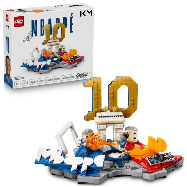 LEGO Editions Kylian Mbappé – Temps Forts du Soccer 43013