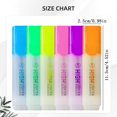 thumbnail image 3 of Highlighters with Firm Chisel Tip, No Bleed on Standard Paper, Highlighters for Underlining Journaling & Coloring, Blue, 3 of 5