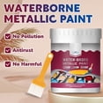 thumbnail image 2 of CaiYueKe Rust Converter Paint Metallic Anti Rust Primer Protective Coating Brush On Stops Rust Metal Paint Automotive Tools Outdoor Furniture Restoration, 2 of 2