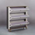 thumbnail image 2 of SOCE042 - Armoire à Chaussures Mince Moderne Minimaliste, 2 of 9
