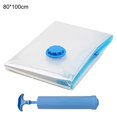 thumbnail image 1 of Thick vacuum compression bag, transparent vacuum bag storage bag, hand pump, 1 of 12