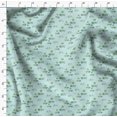 thumbnail image 4 of Soimoi Green Cotton Poplin Fabric Tree & Rhinoceros Animal Print Fabric by the Yard 56 Inch Wide, 4 of 5