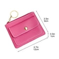 thumbnail image 3 of fheaev Sac pour Femmes Mini Décontracté Petit Sac Simple Sac Porte-Monnaie Bouche Enveloppe Rouge, 3 of 6