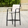 thumbnail image 3 of Costway 4 PCS Counter Height Stool Patio Chair Steel Frame Leisure Dining Bar Chair, 3 of 10