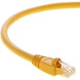 thumbnail image 1 of InstallerParts (10 Pack) Ethernet Cable CAT6 Cable UTP Booted 2 FT - Yellow - Professional Series - 10Gigabit/Sec, 1 of 5