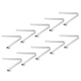 thumbnail image 1 of Unique Bargains 9x9.2mm Kayak Paddle Snaps, Hollow Button Single Pin Lock Tube Spring Clips for Tent Pole, 10 Pack, 1 of 6