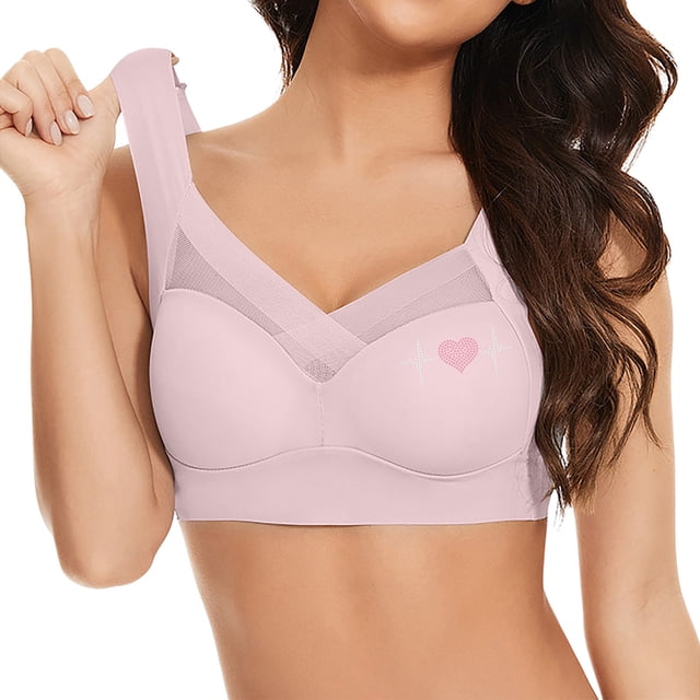 Women’s Comfortable And Transparent Shoulder Strap Cordless Backless With Convertible Straps Bra For Everyday Wear And
