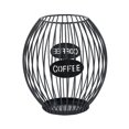 thumbnail image 1 of jifeng Support de Capsules de Café Conteneur de Capsules de Café Multifonction pour Cuisine Café Bar Noir m, 1 of 9