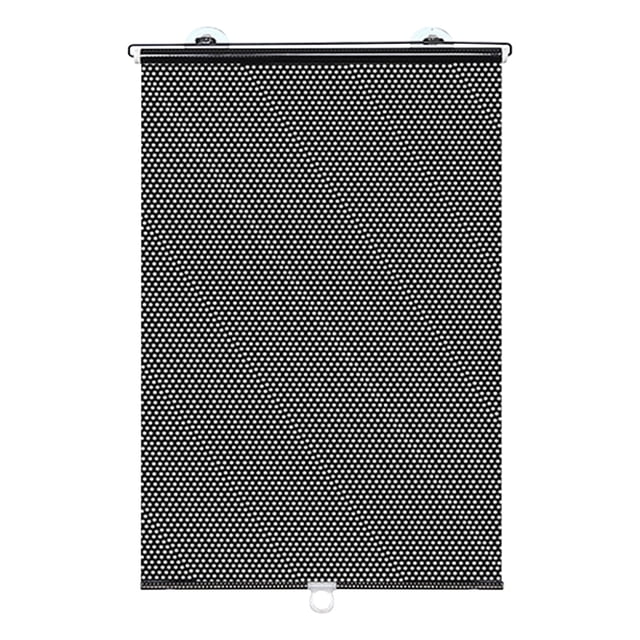 Eky Store à Enrouleur à Ventouse pour Fenêtre - Rideaux Occultants d'Intimité Réglables Sans Perçage avec Ventouses, Portatifs et Protection UV, Parfaits pour la Maison, la Porte, le Bureau, la Chambre, la Voiture (Noir,23"x49 Pouces)
