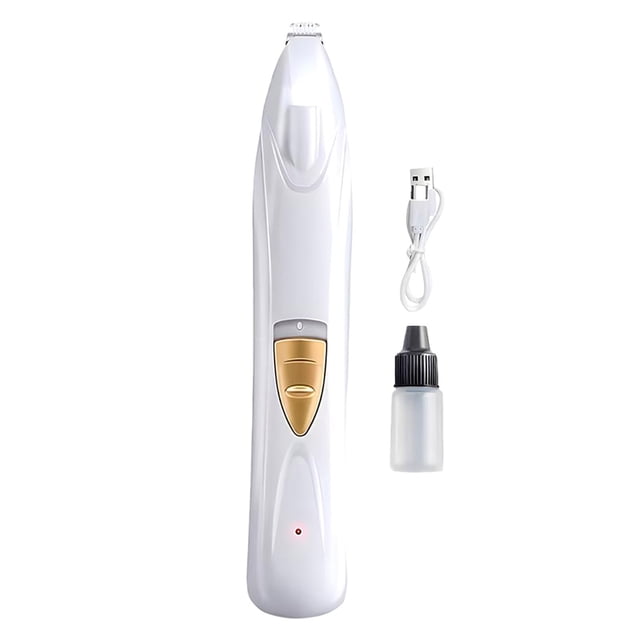 Dog Hair Trimmer 2024 New Rechargeable Dog Hair Trimmer With LED Light Multifunctional Pet Dog Hair Trimmer For Large Dogs Medium Dogs And Small Dogs