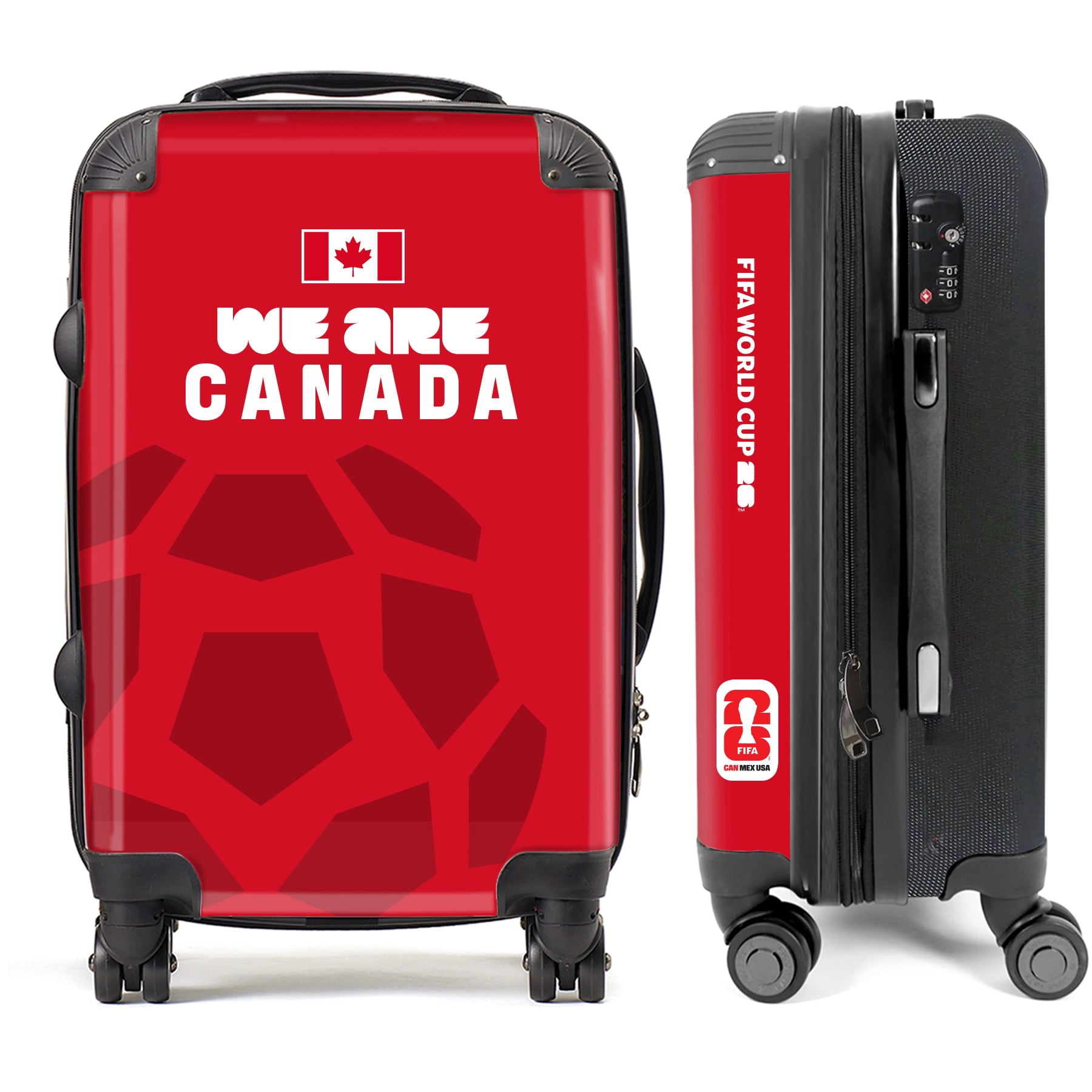 Canada1 FIFA World Cup 2026™ Carry On 20” Spinner Suitcase with TSA Lock