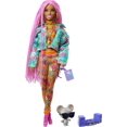 thumbnail image 1 of Barbie Extra Doll with Pink Braids, 1 of 7