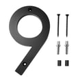 thumbnail image 1 of Modern Acrylic Floating House Number for Door Display, Full Perforation Mounting, Weather Resistant Design for Home or Office Address, 1 of 4