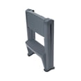 thumbnail image 3 of Mistral® Plastic Folding 2-Step Stool Grey, 3 of 6
