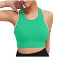 thumbnail image 5 of Womans Bras Pullover Bra Feature V-Neck Full-Figure Bra Style W-1804 Green M, 5 of 5