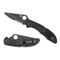 thumbnail image 1 of Spyderco Couteaux Delica 4 Lockback Noir FRN VG10 Acier Combiné C11PSBBK, 1 of 1