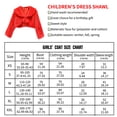 thumbnail image 3 of Cape Châle pour Filles Robe de Fête de Noël Belle Performance Bas de Maillot Lavable à la Main Élégante Garde au Chaud Vêtements Fournitures pour Filles Rouge TP, 3 of 8