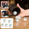kids toys 5Pcs Party Dice Wagers Game Dice,Friends Dinner Creative Dice (Random Color)