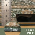 thumbnail image 4 of KUETH 5’x7’ Vintage Indoor Rug for Living Room, Bedroom & Dining Room - Low Pile, Non Slip and Machine Washable Chenille Area Rug, 4 of 7