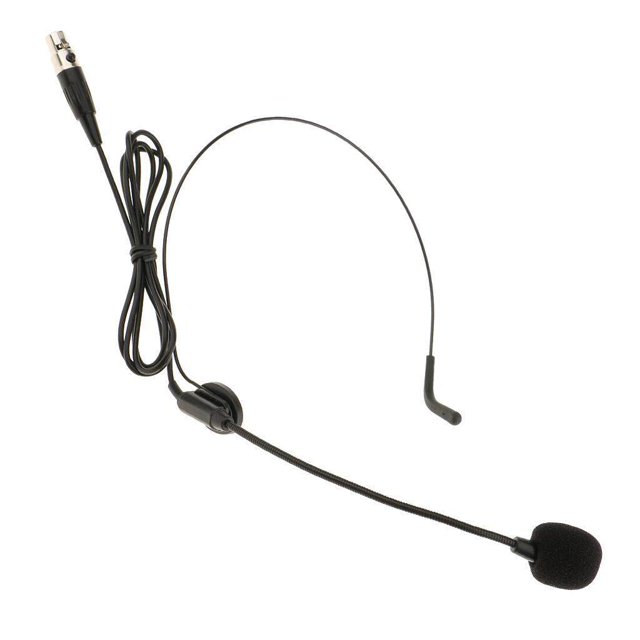 pitrice Ear Hook Omni-Directional Boom Head Worn Microphone XLR 3Pin