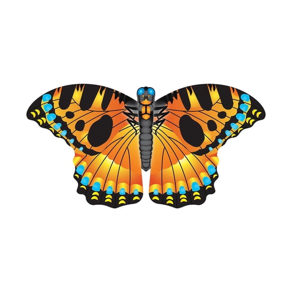 X Kites Nylon Butterfly Kite 34 Inches Wide Ready to Fly - Opal