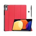 thumbnail image 1 of Case for Xiaomi Pad 5 Pro 12.4 inch 2022, Tri fold Slim Lightweight Hard Shell Smart Protective Cover with Multi-Angle Stand, Universal Stylus Pen, 1 of 7