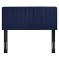 thumbnail image 3 of Milenna Channel Tufted Upholstered Fabric Full/Queen Headboard, 3 of 4