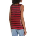 thumbnail image 2 of 495 $ POLO Ralph Lauren Débardeur Nautique à Paillettes Bleu Marine / Rouge ( TP ), 2 of 2