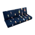 thumbnail image 2 of DEBGFS 2024 Housse de futon Imprimée polyester protection de Meubles Élastique polyester Extensible Couleur Poisson,colorfish, 2 of 8