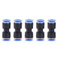 thumbnail image 1 of Pneumatic Push In Fittings, Durable Oval Shape Stable Pneumatic Quick Plug, Air, Water, Vacuum For Industrial Automatic  Saving Space 0 To 60°C, 1 of 8