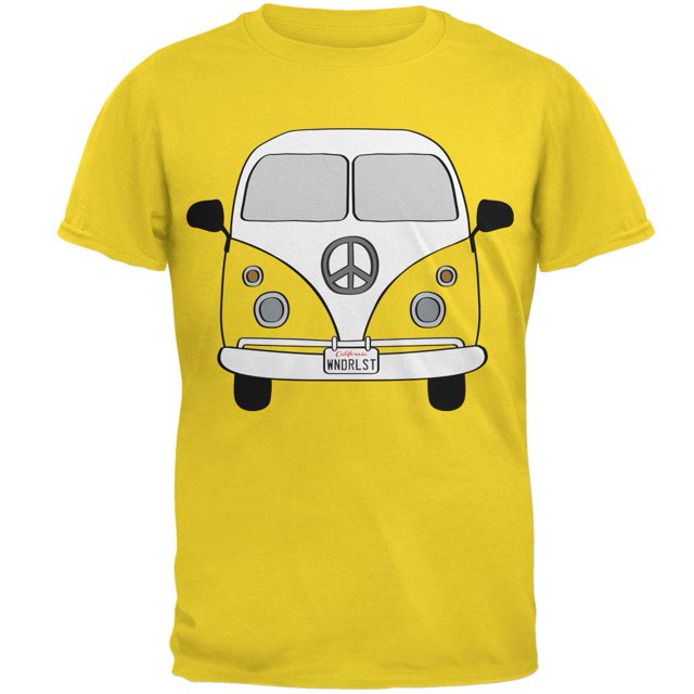 Halloween Travel Bus Costume Camper Wanderlust Mens T Shirt