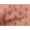 thumbnail image 4 of oneOone Cotton Cambric Fabric Floral Block Printed Craft Fabric BTY 56 Inch Wide, 4 of 4