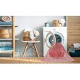 thumbnail image 2 of Ahgly Tapis d'Intérieur Lavable en Machine Carré Transitionnel Rose Pastel, 4 Pieds Carré, 2 of 7