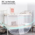 thumbnail image 4 of Meitianfacai Moustiquaire de Lit Chambre Décorative Ouverture Latérale Simple Moustiquaire Rideaux, 4 of 9