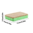 thumbnail image 3 of Dishwashing Wood Pulp Cotton Rags Dishwashing Grease Stain Sponge Block Wipe Tool Wipe Cleaning, 3 of 5