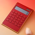 thumbnail image 4 of Battery Calculator 12-Digit Portable Calculator with Large Buttons for Study Business and Office Use, 4 of 7