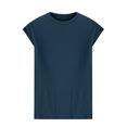 thumbnail image 4 of DPTALR Men Casual Solid Pullover Round Neck Sports Tank Tops Blouse, 4 of 6
